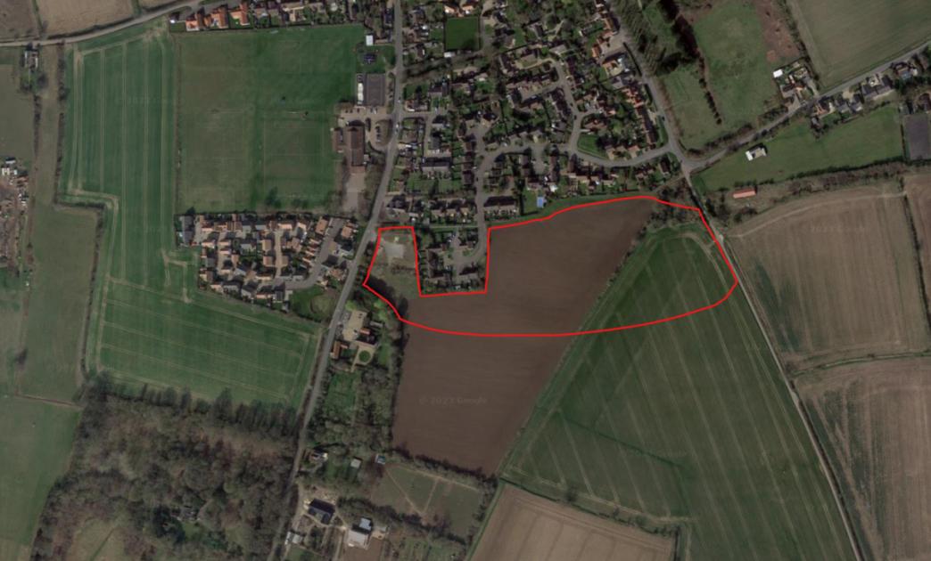 Plans submitted for up to 28 homes, including nine affordable, to be built in Suffolk 