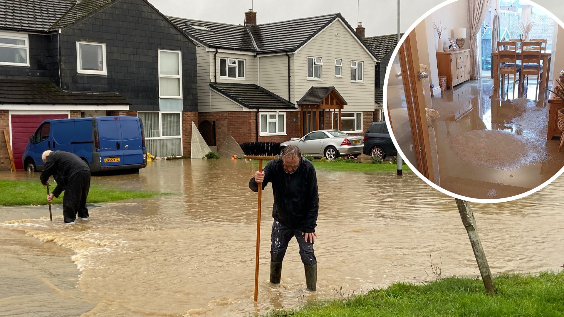 Storm Babet floods Foxglove Avenue homes in Needham Market | East Anglian Daily Times - Vimarsana News