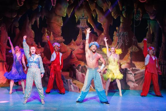 East Anglian Daily Times: Aladdin at the Marina Theatre in Lowestoft. Picture: Fourth Wall Photography East Anglian Daily Times: Aladdin at the Marina Theatre in Lowestoft. Picture: Fourth Wall Photography