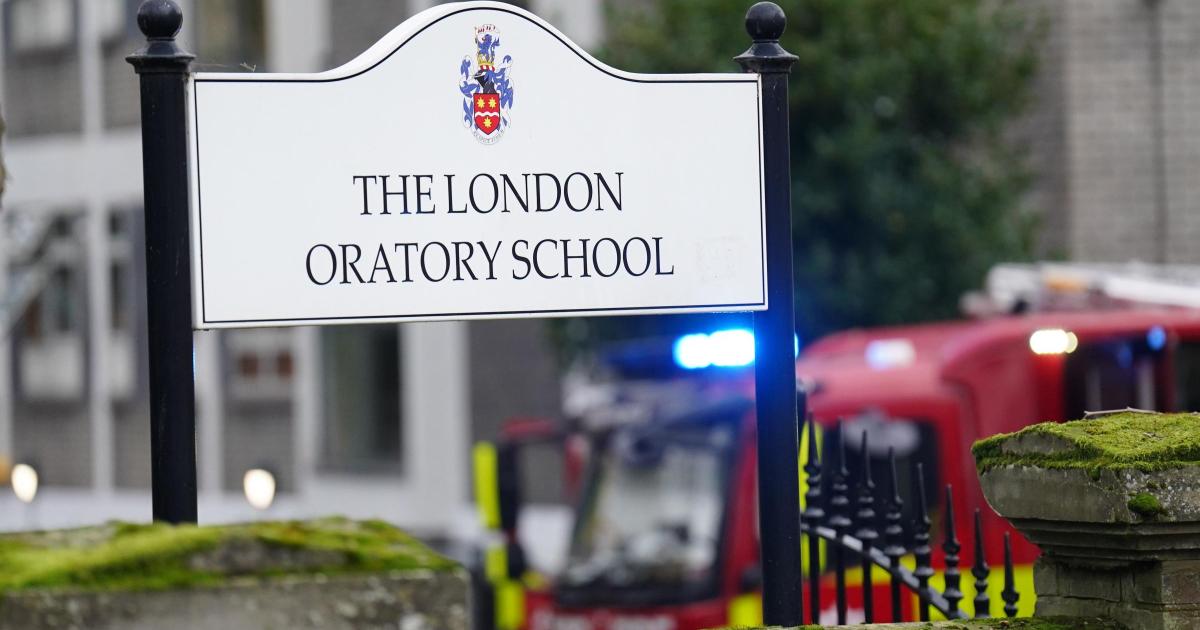 Teenager arrested over blaze at London Oratory School - Vimarsana News
