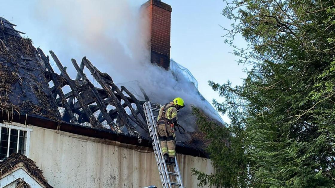 Investigation into Stonham Aspal thatch fire continuing 