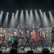The cast of Ben Elton musical We Will Rock You