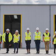 Morgan Sindall Construction East apprentices on site at West Suffolk Operational Hub
