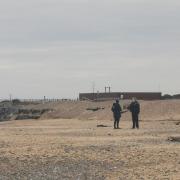 Bomb disposal units were called to Kessingland beach on October 23.