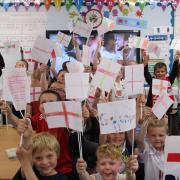 Red Oak Primary School held a special football day for all pupils on July 9 - just two days ahead of the Euro 2020 final.