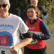 Hundreds of runners take part in the Adnams 10K in Southwold.