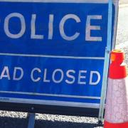 Water Lane in Cavendish is currently closed.