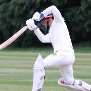 Isaac also became the fist person to reach a double-century for Hadleigh Cricket Club.
