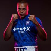 Fabio Wardley will wear the Ipswich Town badge in the ring for the first time in his fight against Kingsley Ibeh at the O2 Arena