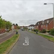 A home was broken into in Century Drive in Kesgrave