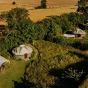 A Suffolk glamping site has been named as one of the best in the UK