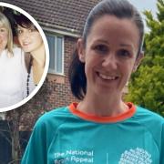 Julie Dale is running the London marathon in October to raise money for The National Brain Appeal.