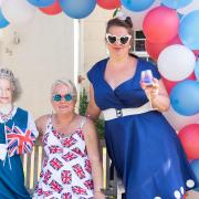 Michele Lathwell and Amie Morgan at the Wards View street party in Kesgrave