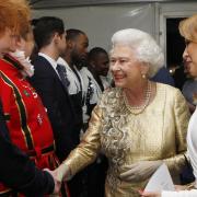 Ed Sheeran met Queen Elizabeth II backstage at The Diamond Jubilee Concert