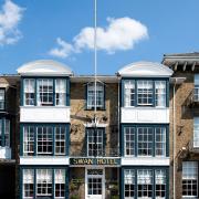 The Swan Hotel in Southwold has been named among the best seaside hotels in the UK