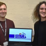 Sam Read (left) and Iain Walker (Right) created the game Trolley Problem Inc, which is available around the world and has even been played by a YouTuber with over two million subscribers.