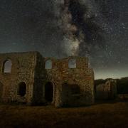 A stunning picture of the Milky Way above a Suffolk beach has been captured