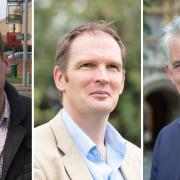 Tom Hunt, Dan Poulter and James Cartlidge are hoping for a quick leadership election.