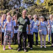 The Abbey Gardens in Bury St Edmunds is saying goodbye to one of its gardeners after more than 33 years of service.
