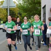 Runners from the Kesgrave Kruisers at the May Day fun run