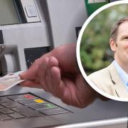Central Suffolk and North Ipswich has been identified as one part of the country with bad access to banks and ATMs