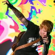 Suffolk superstar Ed Sheeran kicked off his world tour in Dublin last night
