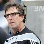 Paul Mariner, pictured before his Plymouth side took on Ipswich when he was coach at Argyle.