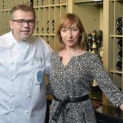 Pascal and Karine Canevet, owners of Maison Bleue in Bury St Edmunds
