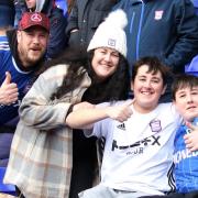 Ipswich Town fans happy with the three points