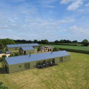 A look at what the holiday accommodation at the former air base will look like.
