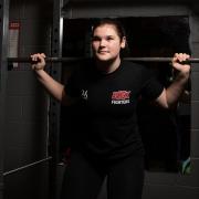 Gracie Besant, 14, has just won first place in the British Powerlifting competition. Picture: Sarah Lucy Brown