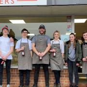 Staff at Thurston Butchers has their busiest Christmas ever