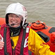 Sian Rowlan was called into action for the first time after months of training with RNLI Harwich