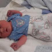 Baby Isla Rose Goodchild-Rees born on Christmas morning to Shannon Goodchild, 21, of Ipswich