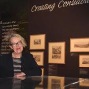 Cllr Carol Jones at the Creating Constable exhibition in Ipswich. Pictures: Brittany Woodman