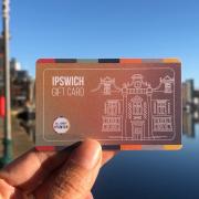 The new Ipswich Gift Card encourages people to shop in the town.