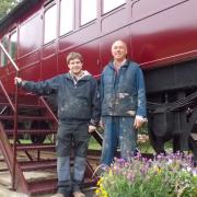 James Waters and his father converted this 1880s railway carriage into a comfortable holiday let