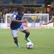 Kyle Edwards produced an exciting debut for Ipswich Town at Burton.