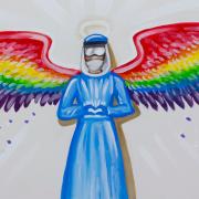 Rachel List's 'NHS Angel' which will be part of the Moments exhibition at Moyse's Hall in Bury St Edmunds which opens on May 2