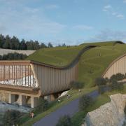 An artists' impression of a ski slope at the Valley Ridge resort, formerly known as SnOasis, in Great Blakenham Picture: HOLDER MATHIAS ARCHITECTS