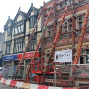 The redevelopment at Cornhill in Bury St Edmunds has reached its first stage of completion