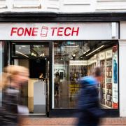 A new phone shop, Fone Tech, has opened in the premises that was formerly Kiko Milano in Ipswich town centre
