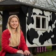 Cara Edwards, a second-year student at the University of Suffolk recognised a demand for staycations after lockdown left people unable to travel abroad. She is assistant manager at Easton Farm Park.