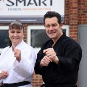Nicky and Laurence owners of Smart Dojos are offering free zoom self-defence class for women