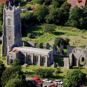 George Orwell reported seeing a ghost at Walberswick Church.