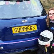 Suffolk teenager Abbie McGuinness has her eyes set on a national rallycross title
