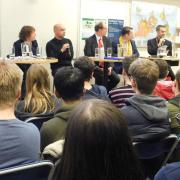 The hustings with the Ipswich Parliamentary candidates at Northgate High School. Picture: JO WARD