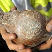 In the 17th century Bellarmine jugs were favoured for witch bottles. PICTURE: STEVE ADAMS