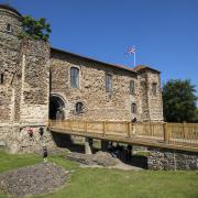 Colchester Castle can now be visted online by schoolchildren hoping to learn about the Romans Picture: CHRISDORNEY