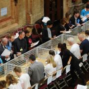 Will there be drama at the General Election count at Ipswich Corn Exchange? Picture: LUCY TAYLOR